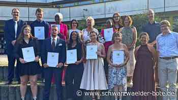 Lindner-Schule Nagold: Absolventen wachsen über sich hinaus