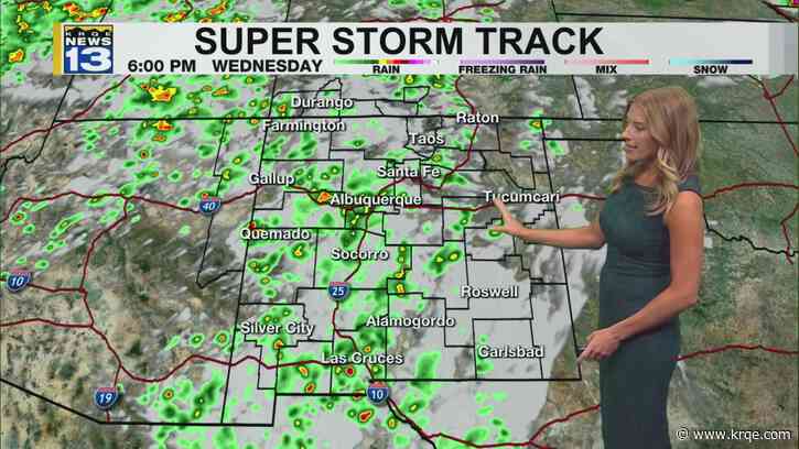 New Mexico sees another stormy evening before drier weather returns