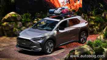 Subaru targets 600,000 EV sales per year by 2030