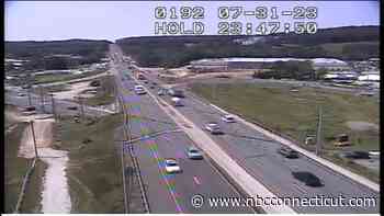 I-95 in East Lyme will be closed from 9:15 a.m. to 9:30 a.m. Wednesday