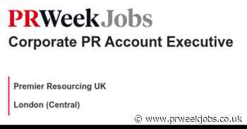 Premier Resourcing UK: Corporate PR Account Executive