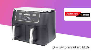 Media Markt: Ninja-Heißluftfritteuse mit zwei Garzonen für 199 Euro