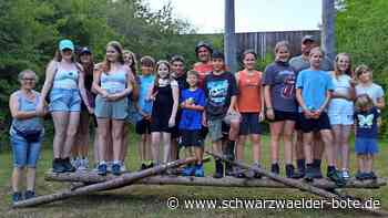 Haiterbacher SWV-Jugendgruppe: Die Mutigen schlafen im Freien