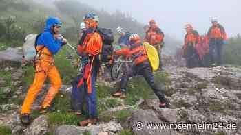 Fuß gebrochen: Aufwendige Bergrettung eines Deutschen (47) im Steinernen Meer