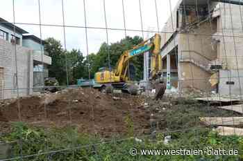 Sanierung des Gymnasiums Delbrück schreitet gut voran