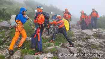 Fuß gebrochen: Aufwendige Bergrettung eines Deutschen (47) im Steinernen Meer