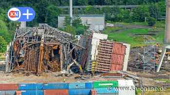 Sprengung des Kraftwerk-Schornsteins in Kiel für Mitte September geplant