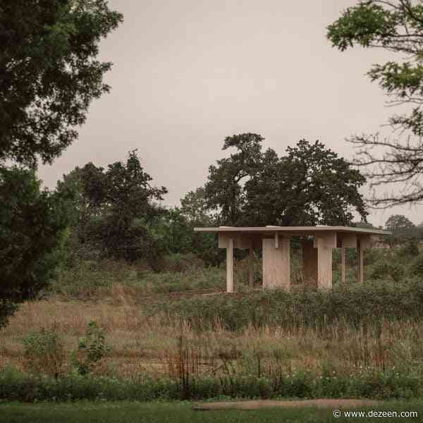 Jesús Vassallo creates mass-timber pavilion for bird watchers in Houston