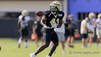 Saints' Kamara meeting with Goodell in New York