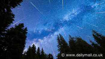 Brilliant Perseid meteor shower will see up to 100 shooting stars streak through the night sky next week