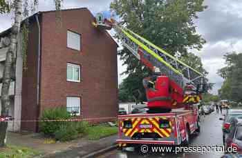 FW Moers: Unwetter trifft den Moerser Süden