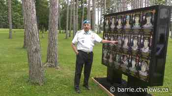Artwork honouring our fallen soldiers now complete at Peacekeepers Park