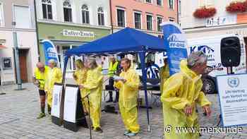 Radeln für den Weltfrieden - und gegen Atomwaffen