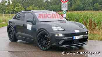 Porsche Macan EV spy photos show it nearly undisguised