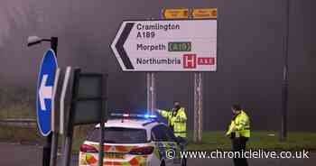 'Huge fire' sees smoke billow over Annitsford with firefighters tackling blaze which broke out in 'compound' behind A189