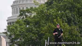 Notruf im US-Kapitol: Polizei sucht möglichen Schützen