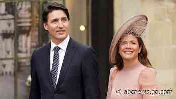 Canadian Prime Minister Justin Trudeau separating from wife, Sophie