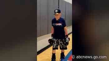 WATCH:  World War II veteran carries 100 pounds for his 97th birthday