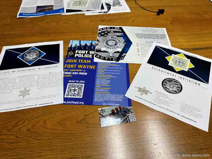 Want to be a Fort Wayne police officer? QR Code program simplifies application process