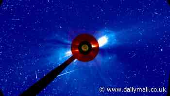 Massive solar eruption slams into Earth, the moon and Mars at once for the first time in history