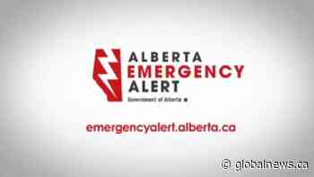 Tornado warning issued as severe thunderstorm sweeps across central Alberta