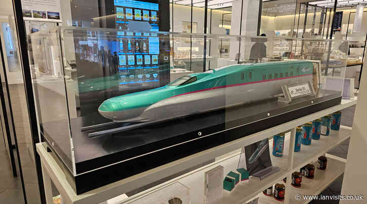 Japanese railway exhibition opens in Kensington