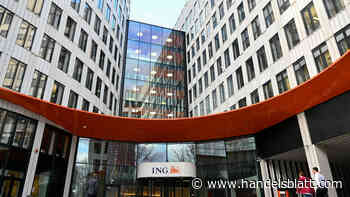 Quartalszahlen: Höhere Zinsen bringen niederländischer Bank ING Gewinnsprung