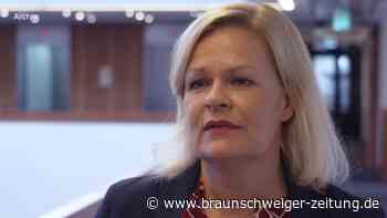 Innenministerin Faeser will Abschiebe-Regeln verschärfen