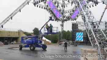 Festival-Vorbereitungen laufen: Nur wenig Schlamm beim Nature One