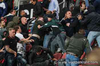 Verbod op uitfans, maar in Stockholm was het gisteren toch weer een beetje oorlogsgebied