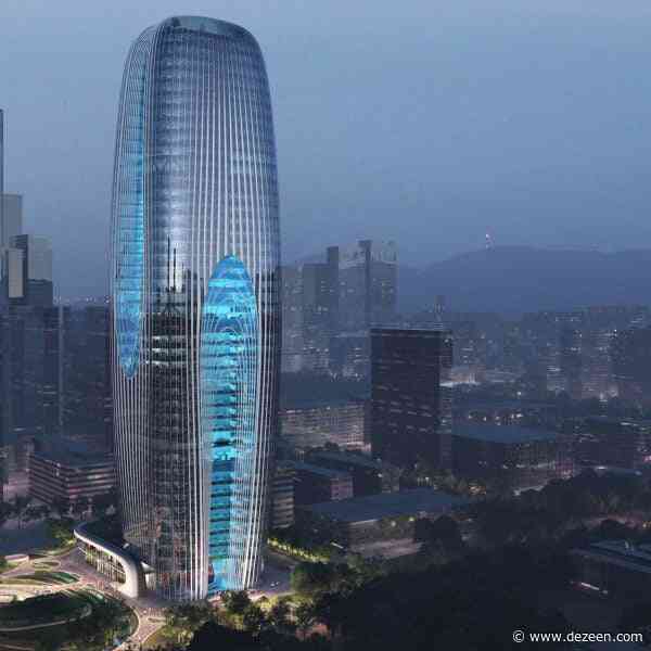 Zaha Hadid Architects references "mountainside waterfalls" for Xi'an skyscraper