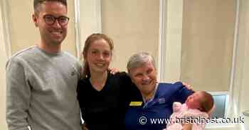 Retiring midwife finishes career by delivering colleague's baby