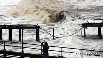 Waves grow up to 13 feet tall in California as Earth warms, research finds