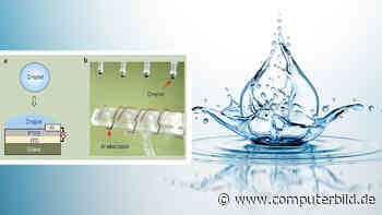 Regenzelle statt Solarmodul: Forschergruppe tüftelt an Regenkraftwerk