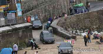 Four drivers stuck on West Country beach after trying to park