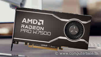 Radeon Pro W7500 und W7600: Auf Ultra-High-End folgt die Mittelklasse