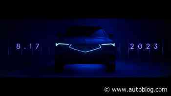 2024 Acura ZDX EV previewed ahead of Monterey unveiling
