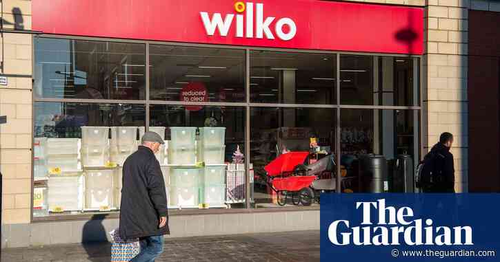 Budget retailer Wilko on brink of collapse, with 12,000 jobs at risk