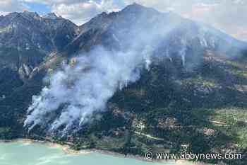 Wind gusting up to 70 km/h poses challenges in B.C. wildfire fight