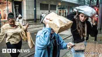 Shoppers desert High Street after record rain storms