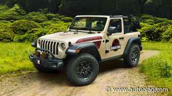 Jeep will help you build your very own Jurassic Park Wrangler