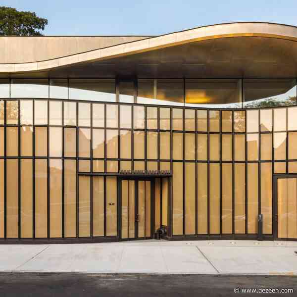 Caples Jefferson Architects unveils curved Louis Armstrong Center in Queens