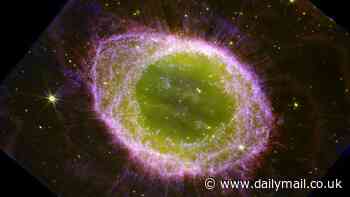 How our sun will look when it dies: James Webb captures final chapters of a star's life in never-before-seen detail after snapping 'extraordinary' images of the Ring Nebula