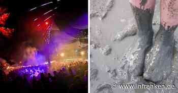 Plankenfels: Klangtherapie-Festival startet unter Extrem-Bedingungen - Gelände "wahnsinnig matschig"