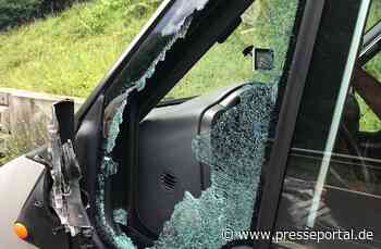 POL-PDLD: Polizei sucht Zeugen - Unfallflucht mit leicht verletzter Person im Löwenherztunnel