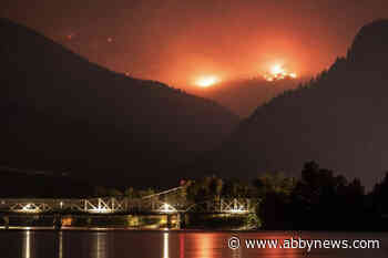 Hiren Creek wildfire grows to 758 hectares near Revelstoke