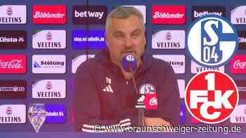 Schalke-Coach Reis verspürt "positiven Druck"