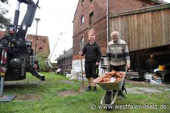 Aufräumen am Tag nach dem Sturm in Salzkotten-Verne