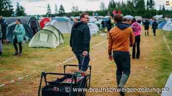 Rocken am Brocken – Besucher trotzen dem kühlen Nass