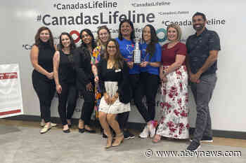 Canadian Blood Services celebrate Plasma Playoff success in Abbotsford